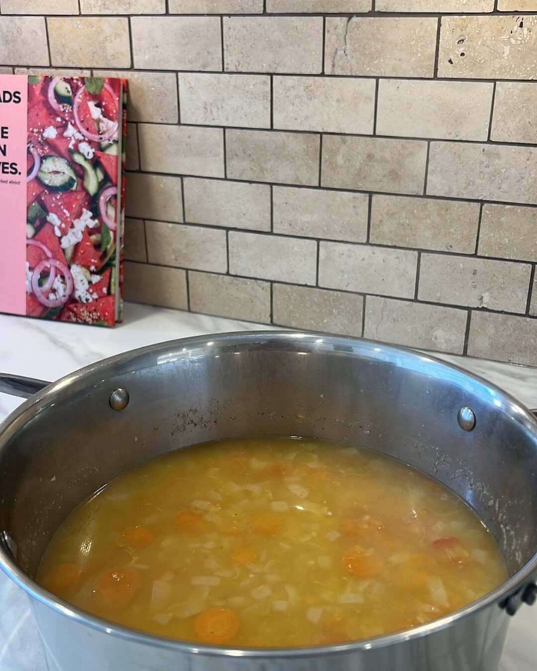 30-Minute Red Lentil Soup with Yogurt