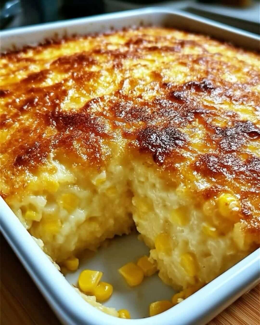 Cream Cheese Corn Casserole