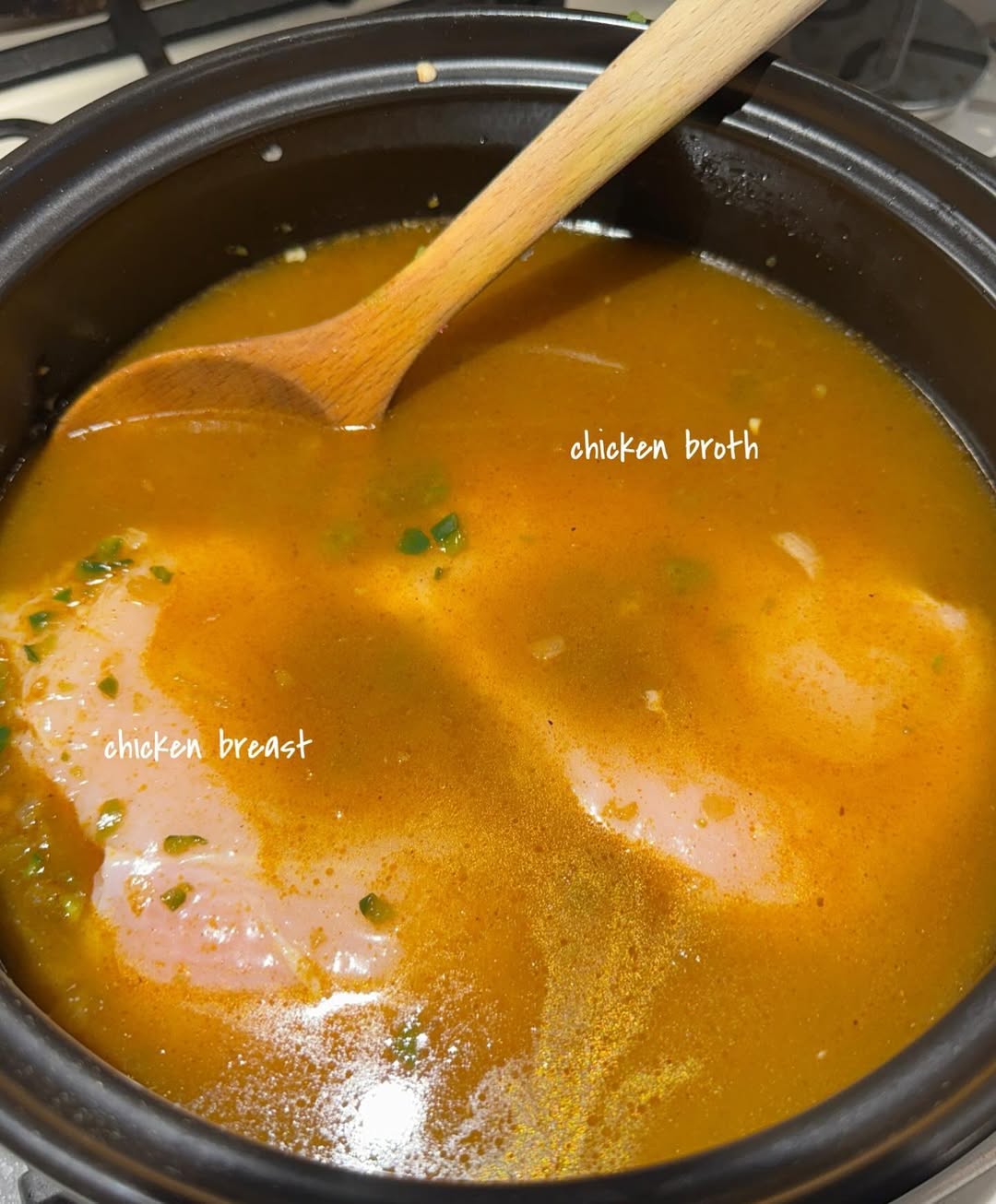 Adding Chicken broth