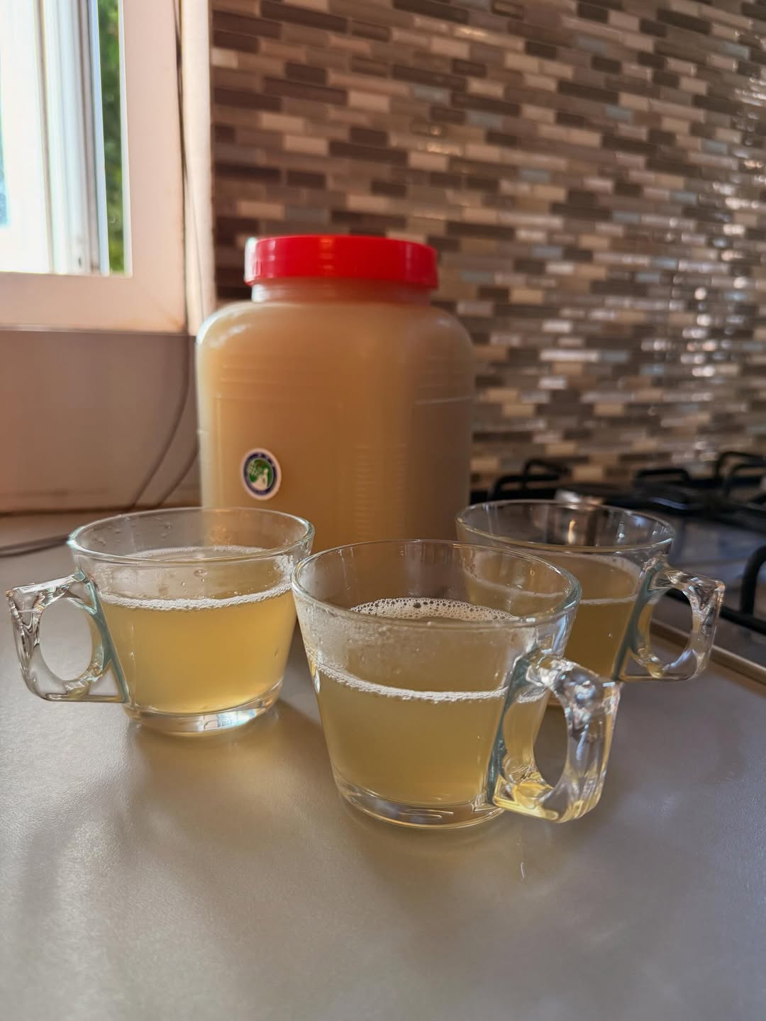 Bone broth can be easily stored in any container and be eaten for days