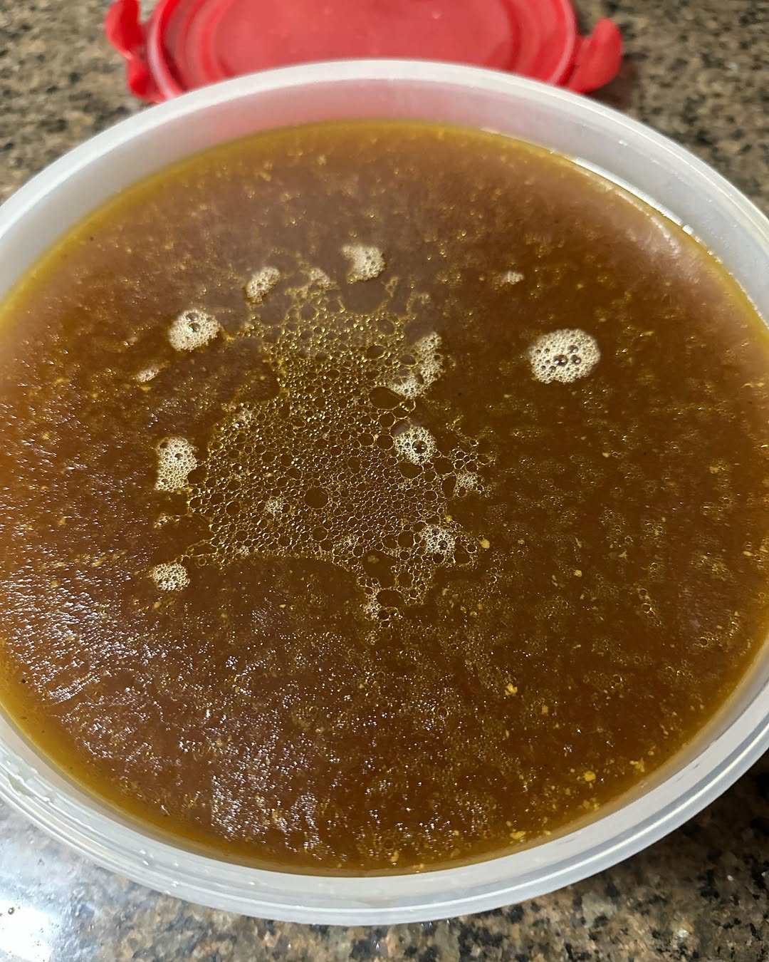 Chicken bone broth