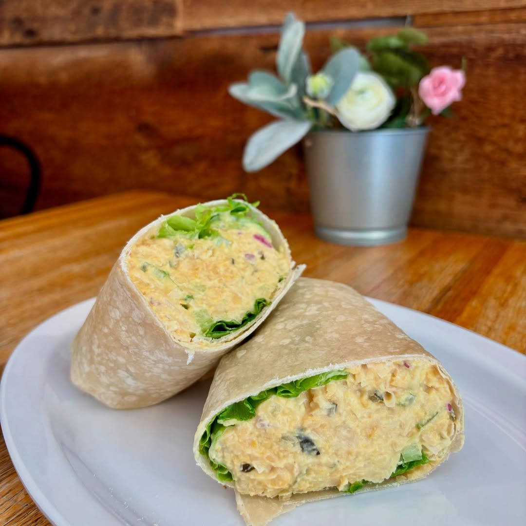 Chickpea and Tuna Salad Wraps