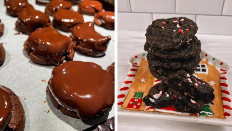 Hot chocolate cookies