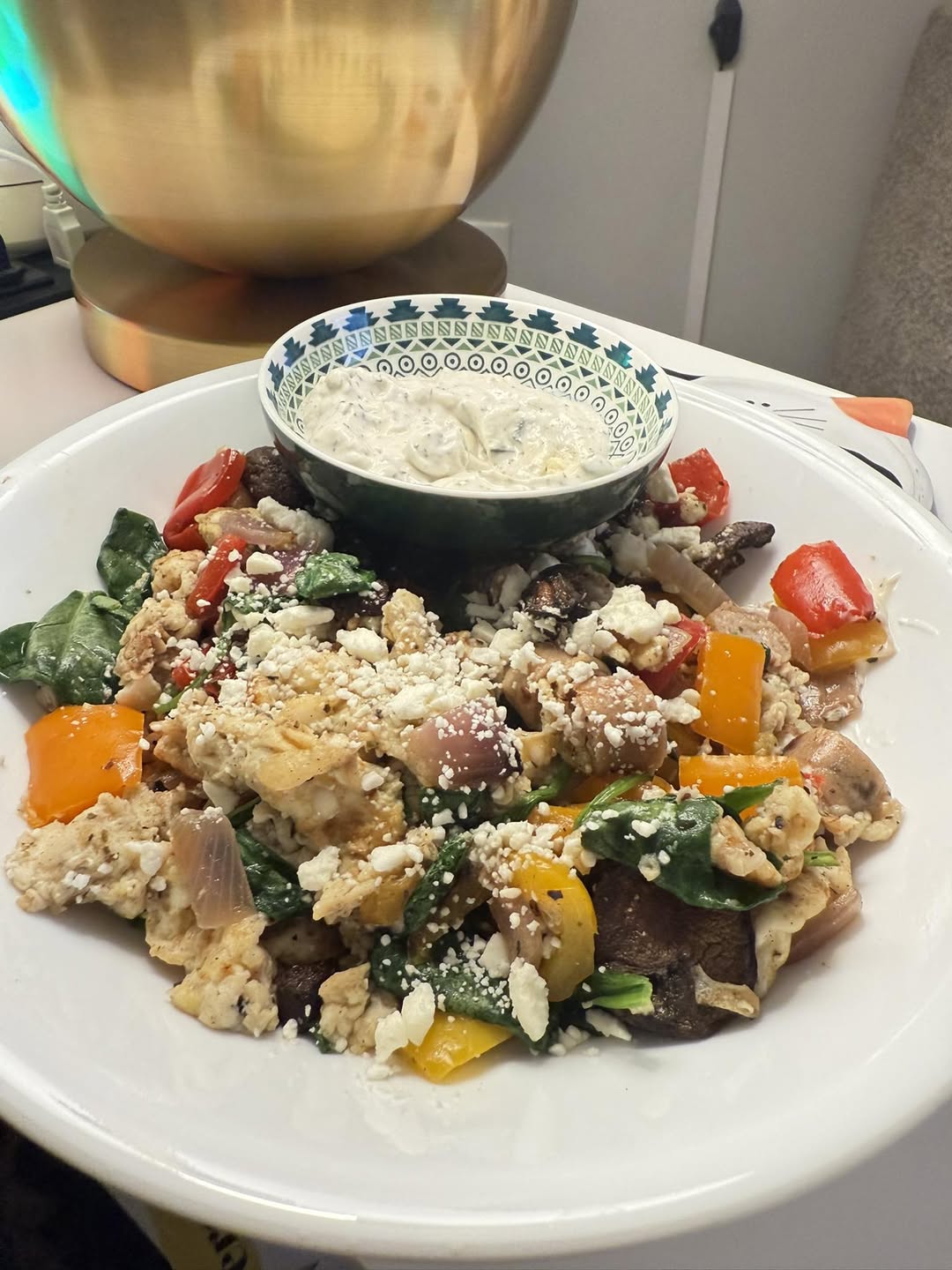 Mediterranean Breakfast Bowl