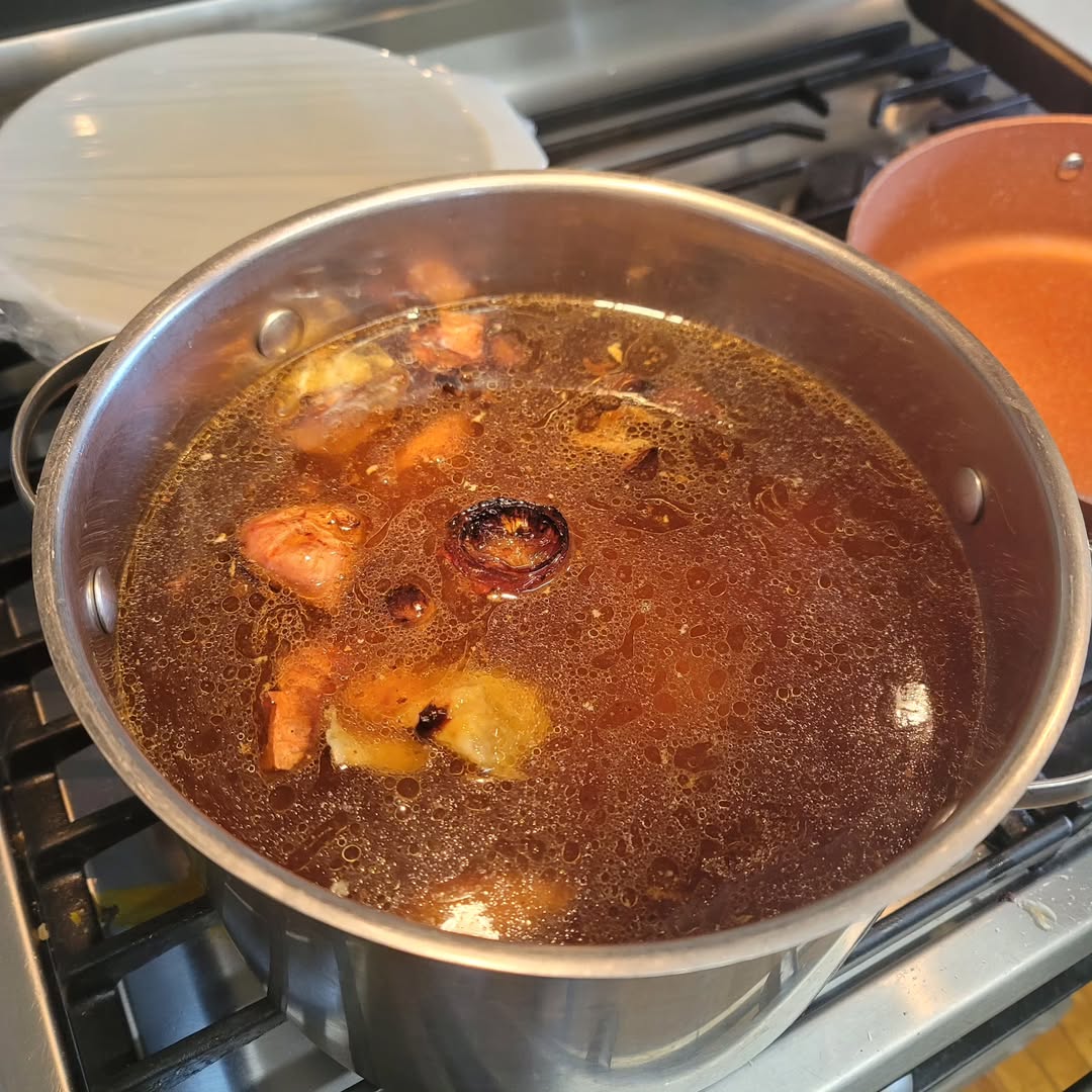 Making of a bone broth