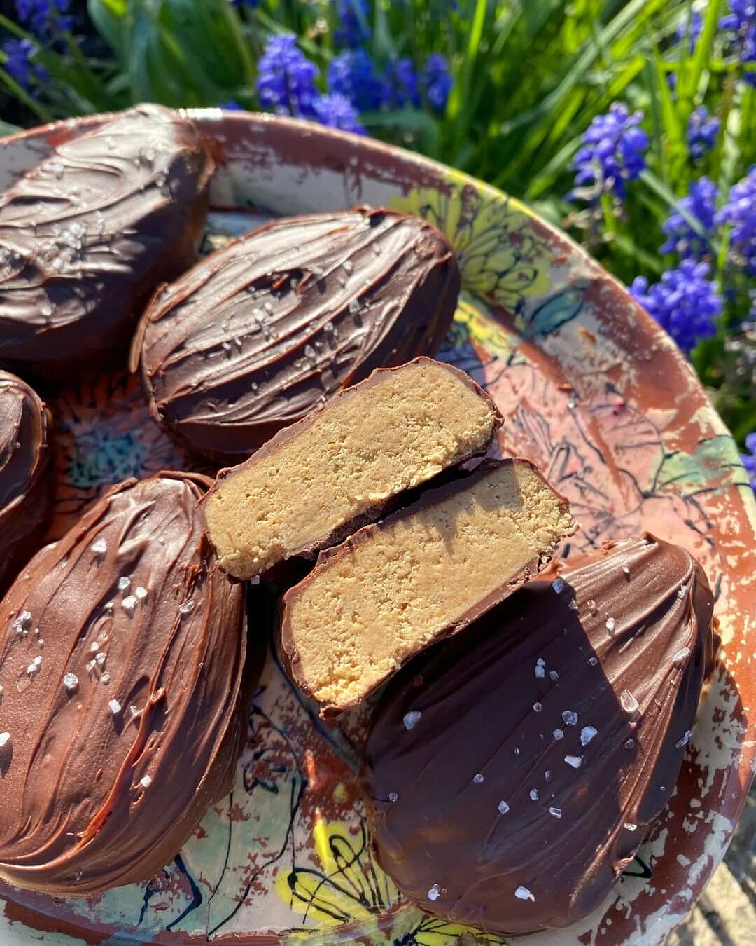 High Protein Chocolate Peanut Butter Easter Eggs
