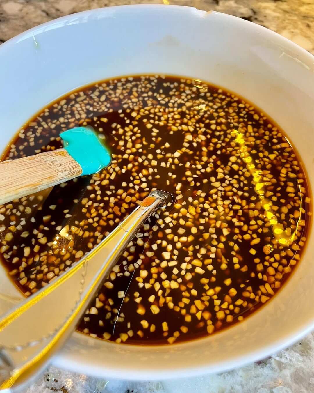 Honey Garlic Glaze Sauce