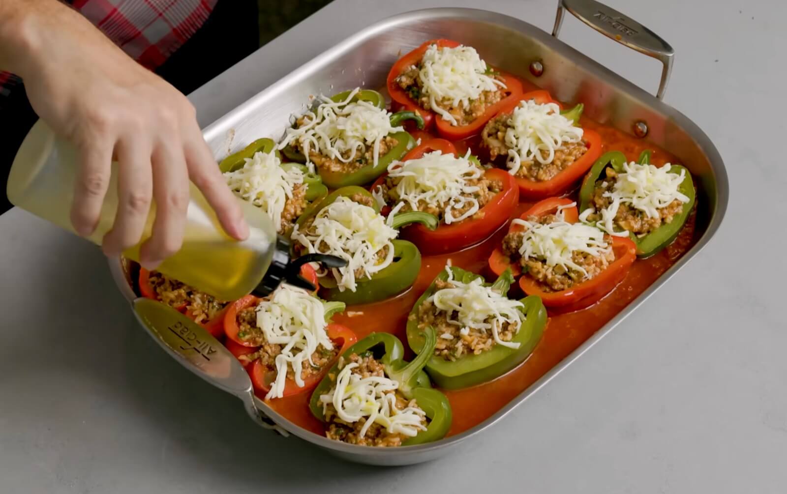 Add the Mozzarella