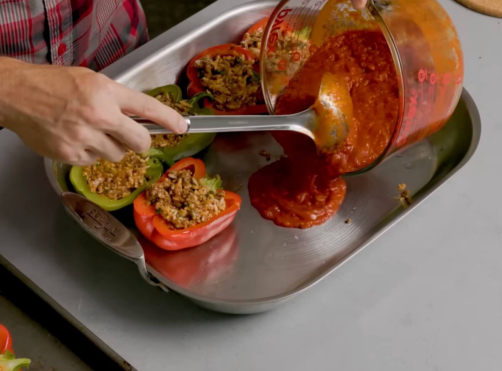Add the Tomato Sauce
