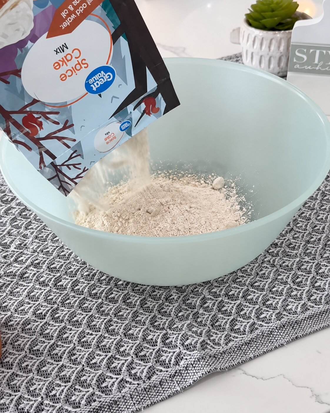 Add the dough in a bowl