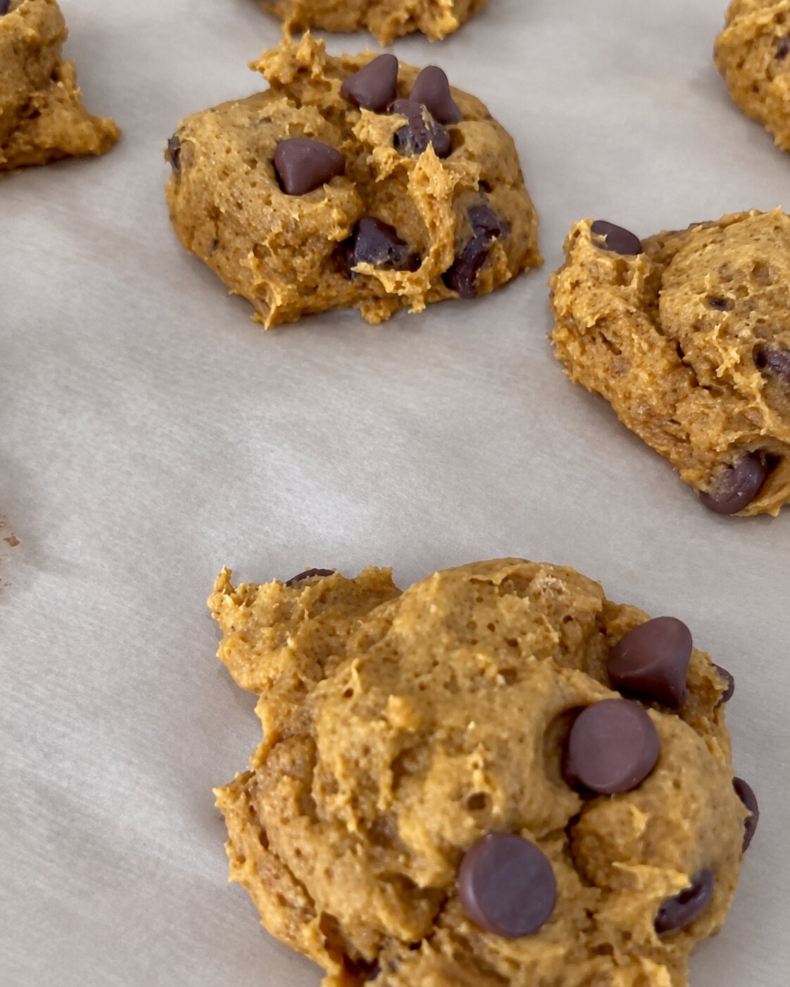 Pumpkin cake mix cookie