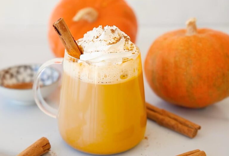 homemade pumpkin spice latte