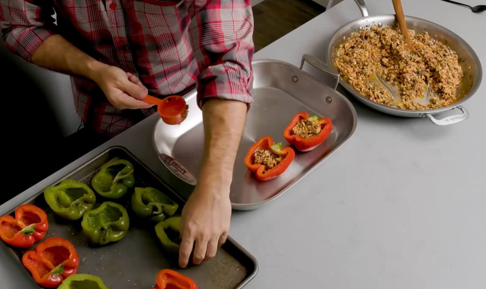 Fill the Bell Peppers