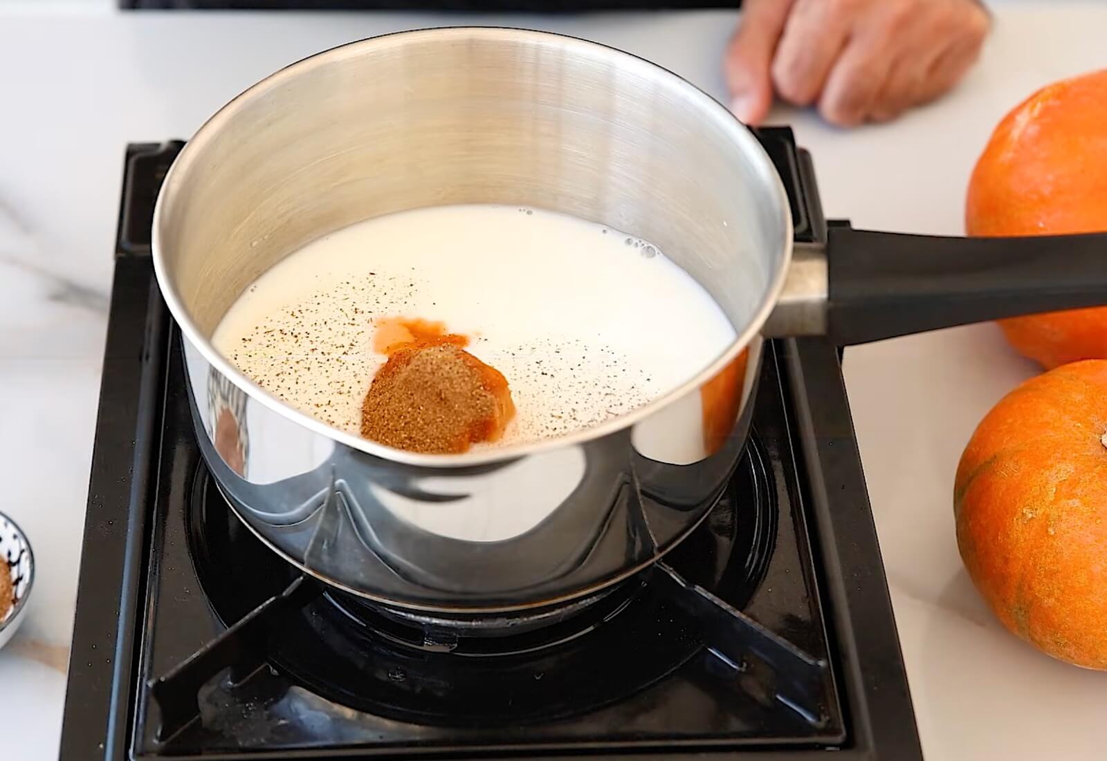 Pumpkin Milk Mixture