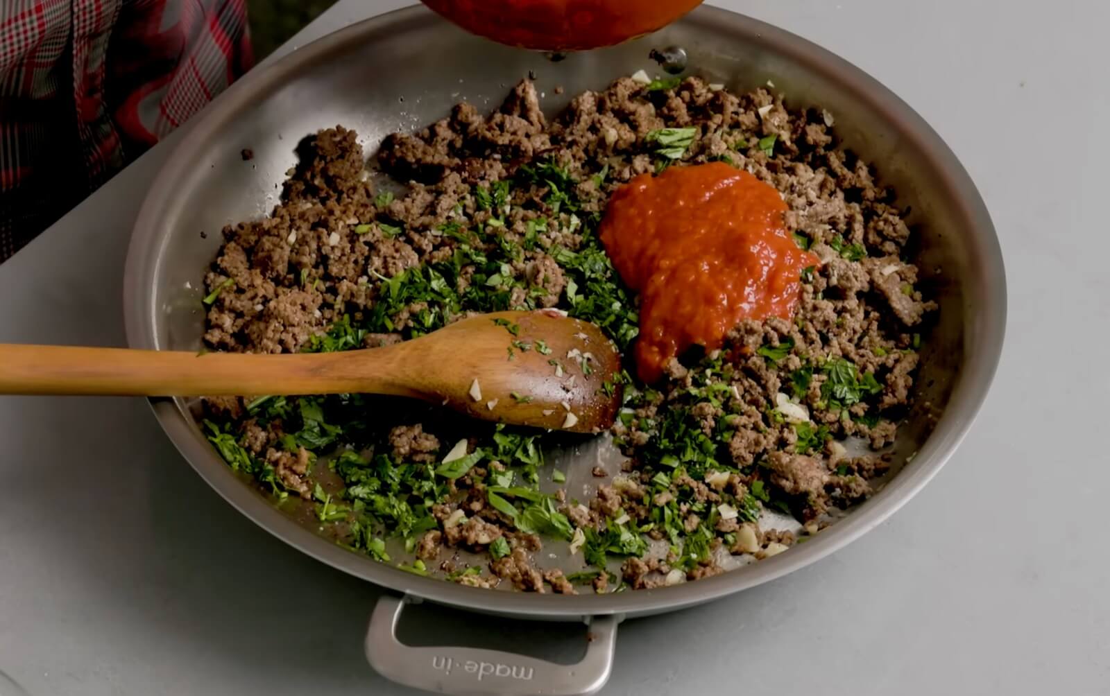 Season the Beef Filling