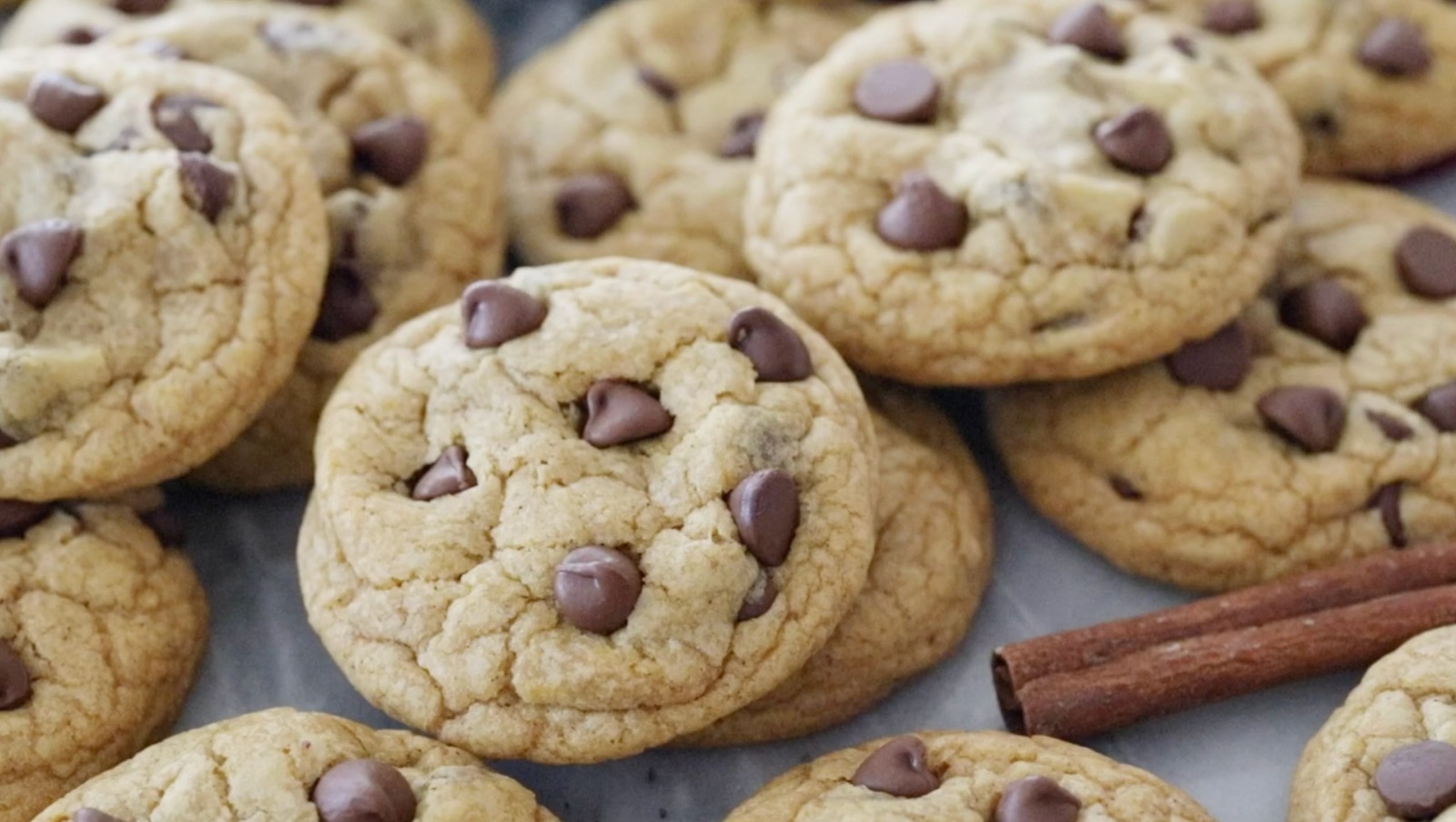 Soft & Chewy Pumpkin Chocolate Chip Cookie